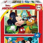Educa Puzzle 2x48 Mickey Mouse G3, Educa