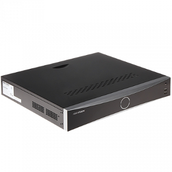 Hikvision NVR DS-7716NXI-K4 Up to 16-ch IP camera inputs, 16-ch synchronous playback,Up to 4 SATA interfaces for HDD connection (up to 10 TB capacity per HDD),2 self-adaptive 10/100/1000 Mbps Ethernet interfaces, Bandwidth 160 Mbps, Network Interface 2 R, HIKVISION
