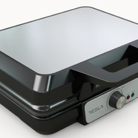 Waffle maker Tesla WM200BX | 1000W, Negru, Tesla