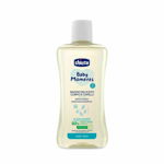 Chicco Baby Moments sampon pentru copii cu o textura usoara de par si de corp 200 ml, Chicco