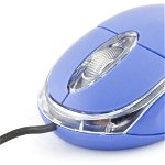 Mouse cu fir, Esperanza, Optic, USB, Albastru