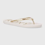 ROXY, Papuci flip-flop stralucitori Viva, Negru, 36