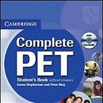CD-ROM audio cursuri de limba engleza Complete PET, fara raspunsuri
