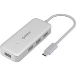 Hub Orico TC4U-U3 USB 3.0 argintiu