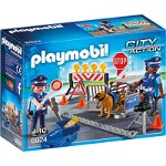 Playmobil City Action - Blocaj rutier al politiei
