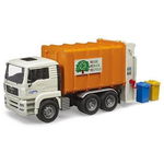 MAN TGA garbage truck with rear loading, BRUDER