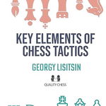 CARTE (cartonata): Key Elements of Chess Tactics by Georgy Lisitsin. Hardcover, Quality Chess