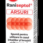 Raniseptol Arsuri S.O.S. spuma 20% Panthenol, Zdrovit, 150 ml