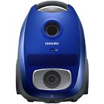 Aspirator cu sac Samsung VC07VHNJGBL, 750 W, 3 L, Cyclon Filter (Albastru)