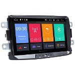 Multimedia player auto PNI DAC90 cu Android 9 2GB DDR3/ROM 32GB, Sistem navigatie pentru Dacia Logan 2 Sandero Duster Renault Captur Touch Screen Bluetooth RDS