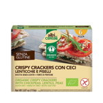 Crackersi crocanti din faina de leguminoase, eco-bio, 110g - PROBIOS, PROBIOS