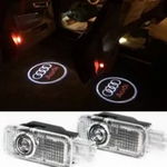 Set 2 Lampi cu logo audi pentru usa, led light alex