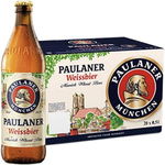 Bere alba Paulaner bax 0.5L x 20 sticle