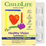 Healthy Vision SoftMelts 27 tablete masticabile Secom,, CHILD LIFE ESSENTIALS