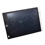 Tableta grafica cu display LCD, pentru copii, scris si desenat, 10″, 25.5 X 17.5 X 0.9 cm, Alba, OEM