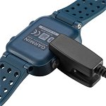 Cablu incarcare Smartwatch pentru Garmin Vivomove / Forerunner 735XT / 235XT / 230 / 630, Tactical, USB, Negru
