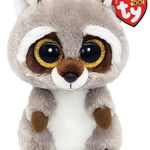 Plus Ty Plush Beanie Boos Oakie The Grey Raccoon 15cm (ty36375) 