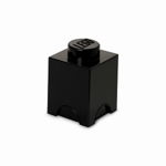 Cutie depozitare Lego 1x1 negru