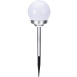 Lampa solara LED Globe, diametru 10 cm, inaltime 38.5 cm, Mathaus