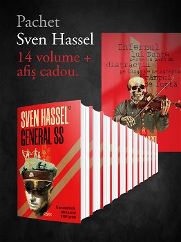 Pachet Sven Hassel. 14 volume (Afis original) - Sven Hassel