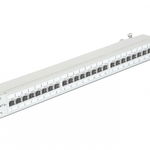 Patch Panel 19" 24 Porturi Cat.6A FTP Gri, Delock 43319, Delock