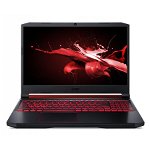 Laptop Gaming Acer Nitro 5 AN515-54-54F cu procesor Intel® Core™ i5-9300H pana la 4.10 GHz Coffee Lake, 15.6", Full HD, IPS, 8GB, 512GB SSD, NVIDIA® GeForce GTX 1650 4GB, Linux, Obsidian Black