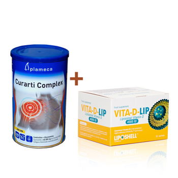 Pachet promotional - Curarti Complex+Vitamina D 4000 UI lipozomala, 