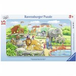 Puzzle Animale Din Africa, 15 Piese, Ravensburger