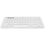 LOGITECH Bluetooth Keyboard K380 Multi-Device - INTNL - US International Layout - WHITE