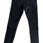 Pantaloni tercot negri pentru  barbati, serie SLIM FIT, WZ601