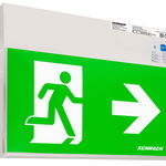 Lampa LED de siguranta 3W SCHRACK K3 autonomie 8h autotest IP44, Schrack