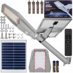 Set Lampa solara Warrior 120W, Panou solar 25W, Acumulator 18000mAh, Telecomanda, VOLT POLSKA