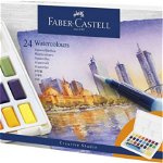 Acuarele - Creative Studio - 24 de culori, Faber-Castell