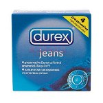 Prezervative Jeans, 4 bucati, Durex, Durex