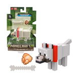 Minecraft Craft A Block Figurina Tamed Wolf 8cm