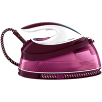 Statie de calcat cu abur Philips PerfectCare Compact GC7842/40 Talpa SteamGlide 1.5 L 2400 W 120 g/min OptimalTEMP Smart Calc Clean Roz