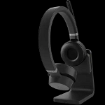 Lenovo Go Wireless ANC Headset with Charging stand, Tripple connectivity: Dual Bluetooth + USB Audio, Connectivity: Bluetooth 5.0, Wired USB-C Cable, USB Receiver, Swift pairing / Fast pairing, 1.5 hours charging time to full, up to 35 hours playback tim