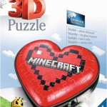 Puzzle 3D Ravensburger 54el Minecraft Heart 112852 Ravensburger