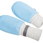 Manusi protectie pacient, Suprima, Unisex, Bleu-alb, Marime 2/2, 