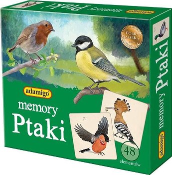 păsări joc de memorie (GXP-629 274), Adamigo