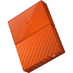 Hard Disk extern WD WDBYFT0040BOR-WESN, 4TB, My Passport, 2,5" USB 3.0, portocaliu, 1009.31