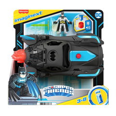 Fisher Price Imaginext Dc Super Friends Vehicul Batmobil Deluxe, Fisher Price
