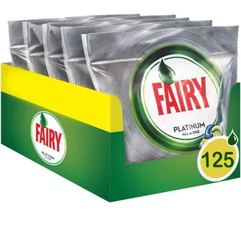 Detergent capsule pentru masina de spalat vase Fairy Platinum, 125 spalari