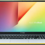 Laptop ASUS VivoBook S15 S530UF cu procesor Intel® Core™ i5-8250U pana la 3.40 GHz, Kaby Lake R, 15.6", Full HD, 8GB, 256GB SSD, NVIDIA GeForce MX130 2GB, Free DOS, Silver/Blue