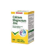 Calcium Magnezium Zinc, 100 tablete, Walmark (TIP PRODUS: Suplimente alimentare, Concentratie: 475 mg), Walmark