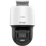 Camera IP PT, ColorVu, 4MP, 2.8mm, Iluminare Led alb 30m, MicroSD, PoE, Microfon si difuzor, IP66, Hikvision DS-2DE2C400SCG-E(F0), Hikvision
