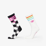adidas Originals x RICH MNISI Pride Sock 2-Pack Black/ Off White, adidas Originals