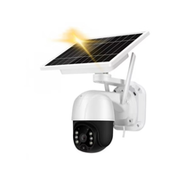 Camera de Supraveghere, AT PERFORMANCE ®, cu Incarcare Solara 4G- SIM, 3 MP, FullHD, Rotire din Aplicatie, 6 acumulatori inclusi, alarma miscare, Inte, Atmag