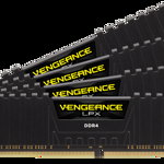 Vengeance LPX Black 32GB DDR4 3200MHz CL16 Quad Channel Kit, Corsair