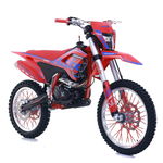 Motocicleta Cross/enduro, Asix Lizzard 4t, 300cc, Roti 21/18, Pornire Electromotor, Culoare Rosu/albastru, Asix